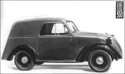 A4 Photo fiat 1941 500A furgoncino
