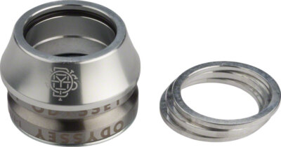 Odyssey Pro Conical Headset - Integrated, 1-1/8'', 45 x 45, 12mm Stack, Polished