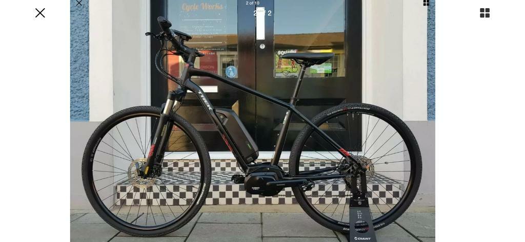 used trek electric bike