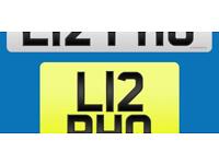 L12 PHO private cherished personalised personal registration plate number fee included 