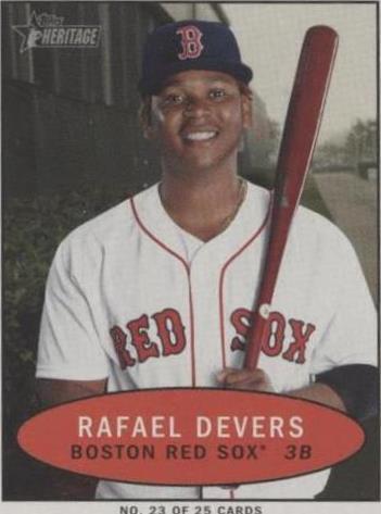 2020 Topps Heritage - Rafael Devers #23