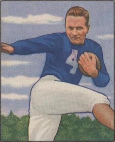 1950 Bowman Mike Swistowicz #50