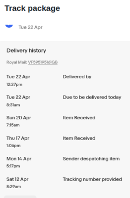 Item photo(s) from verified buyer