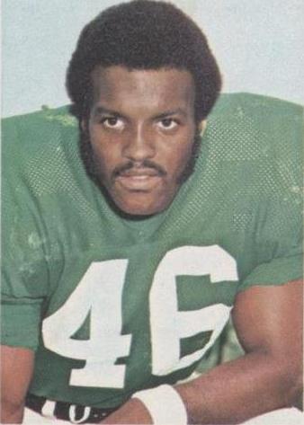 1971 The Wonderful World of Pro Football USA Player Stamps Lee Bouggess #303