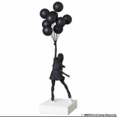 MEDICOM TOY - Flying Balloons Girl（GESSO BLACK Ver.） Limited 200 Flying Balloons Girl GESSO BLACK Ver. Medicom
