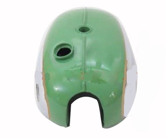BSA A65 Thunderbolt Green Painted Chrome Plated Petrol Gas Fuel Tank  