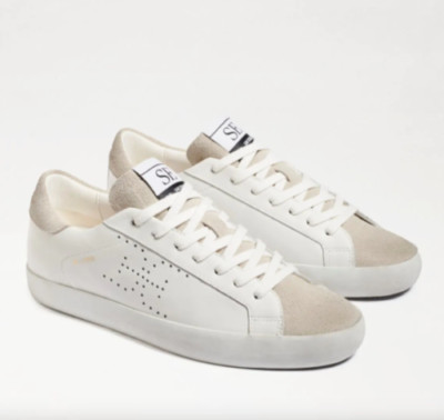 Sam Edelman Aubrie Sneakers sz 10 White / Greige
