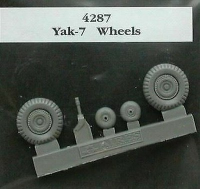 Aires Hobby 1/48 YAK7 Masques Roues Peinture D 4287