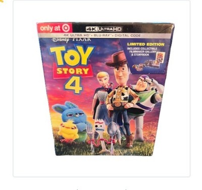 Toy Story 4 (4K Ultra UHD Blu-ray Digital TARGET LIMITED EDITION Storybook)