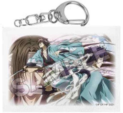 Toshizo Hijikata, etc. 01 Hakuouki Miniature Canvas Key Chain 01 ... Key Chain