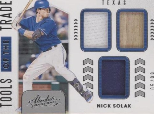 2020 Panini Absolute - Nick Solak #TT3-NS