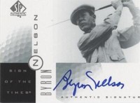 2001 SP Authentic - Byron Nelson #BN