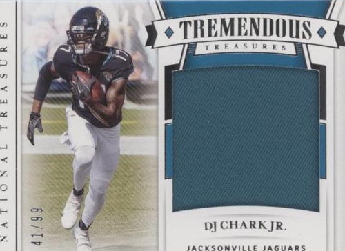2020 Panini National Treasures DJ Chark #TT-DC