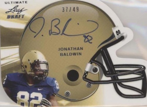 2011 Leaf Ultimate Draft Jonathan Baldwin #H-JB1