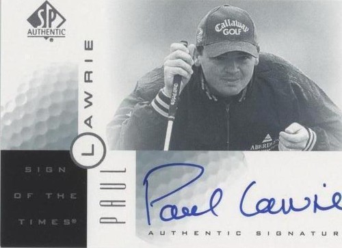 2001 SP Authentic - Paul Lawrie #PL