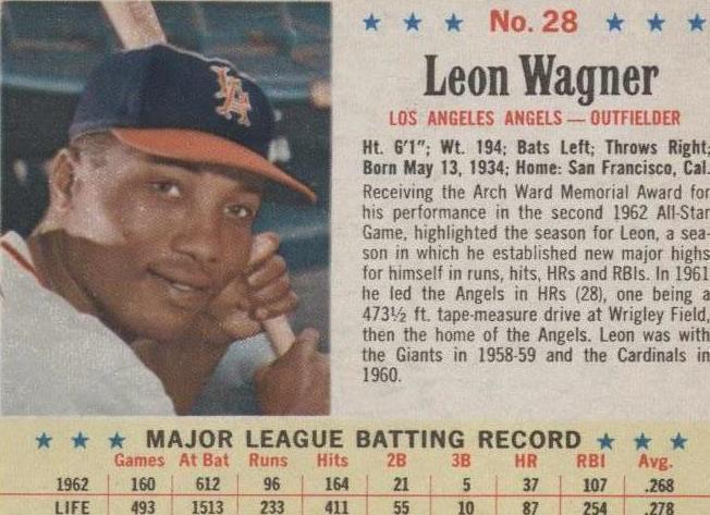 1963 年邮政 - Leon Wagner #28