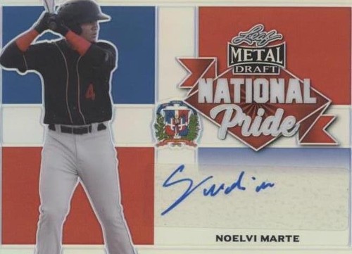 2021 Leaf Metal Draft - Noelvi Marte #NP-NM1