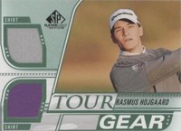 2021 SP Game Used - Rasmus Hojgaard #TG-RH