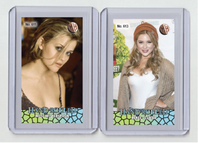 Renee Olstead rare MH Hand Rolled #'d x/3 Tobacco card no. 613