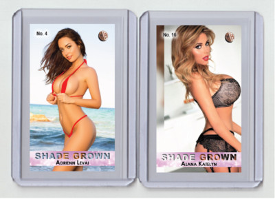 Alana Katelyn rare MH Shade Grown #'d x/3 Tobacco card no. 16