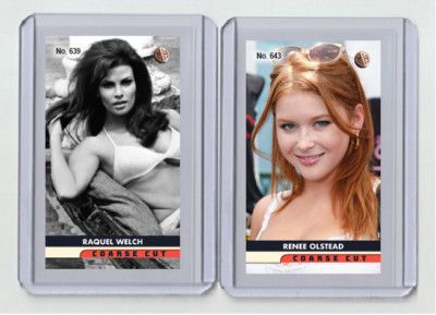 Renee Olstead Coarse Cut rare MH  #'d 2/3 Tobacco card no. 643