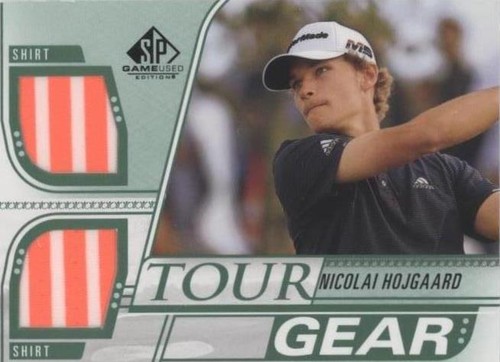2021 SP Game Used - Nicolai Hojgaard #TG-NH