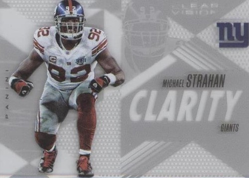 2015 Panini Clear Vision Michael Strahan #CL-34