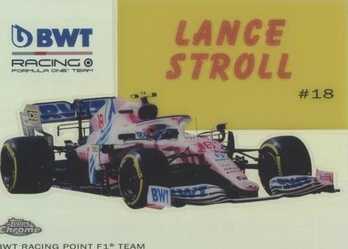 2020 Topps Chrome Formula 1 - Lance Stroll #54W-11