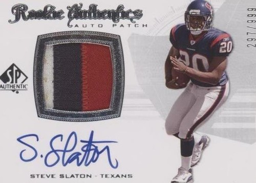 2008 SP Authentic Steve Slaton #286