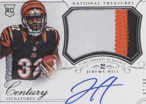 2014 Panini National Treasures Jeremy Hill #290