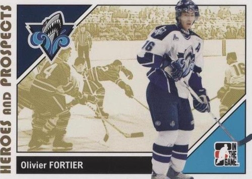 2007-08 In the Game Heroes and Prospects - Olivier Fortier #52