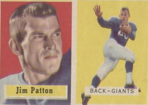 1957 Topps Jimmy Patton #83