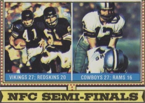 1974 Topps Dave Osborn Roger Staubach #461