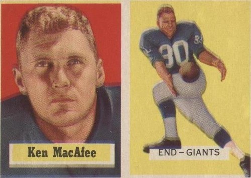 1957 Topps Ken MacAfee #144
