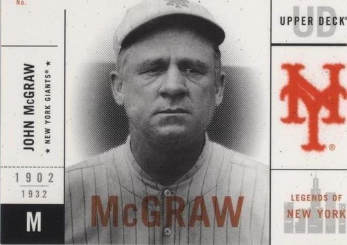2001 Upper Deck Legends of New York - John McGraw #37