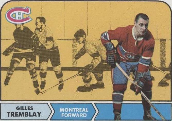 1968-69 Topps - Gilles Tremblay #66