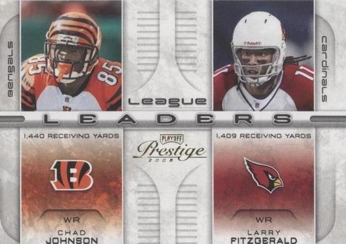 2008 Prestige Chad Johnson Larry Fitzgerald #LL-12