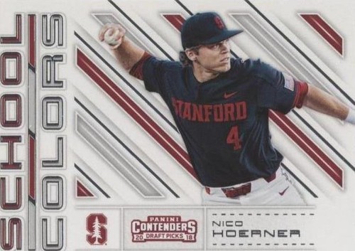 2018 Panini Contenders Draft Picks - Nico Hoerner #21