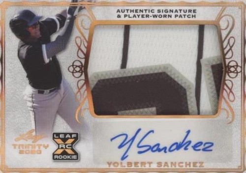 2020 Leaf Trinity - Yolbert Sanchez #PA-YS1