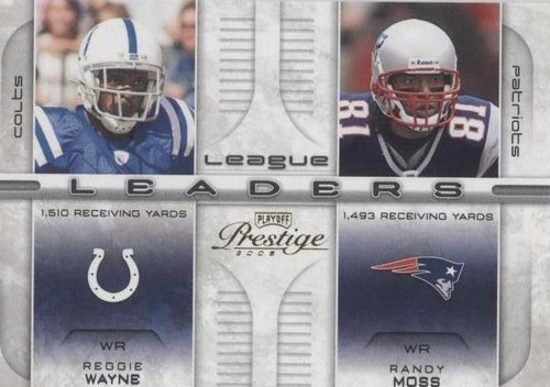 2008 Prestige Randy Moss Reggie Wayne #LL-11