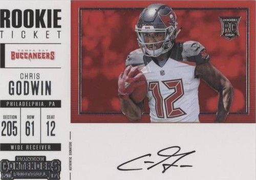 2017 Panini Contenders Chris Godwin #377
