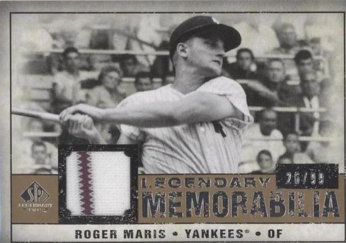 2008 SP Legendary Cuts - Roger Maris #LM-RM