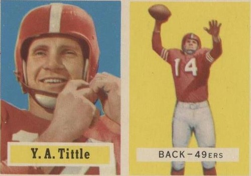 1957 Topps Y.A. Tittle #30