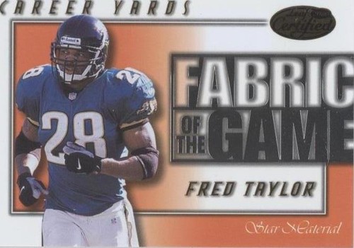 2000 Leaf Certified Fred Taylor #FG-64