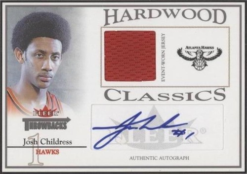 2004-05 Fleer Throwbacks - Josh Childress #HCA-JC
