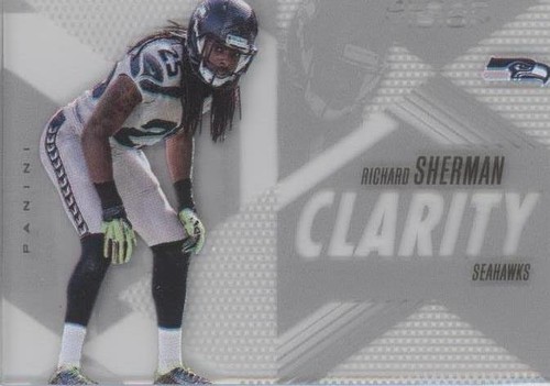 2015 Panini Clear Vision Richard Sherman #CL-5