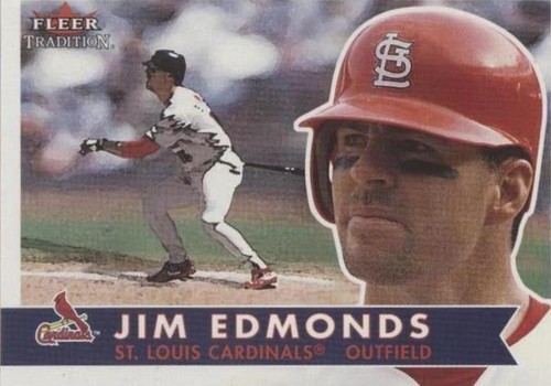 2001 Fleer Tradition - Jim Edmonds #10