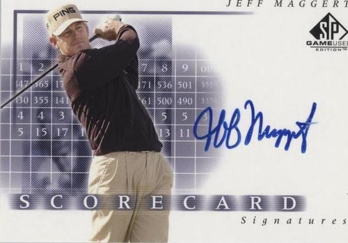 2002 SP Game Used Edition - Jeff Maggert #SS-MA
