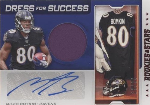 2019 Panini Rookies & Stars Miles Boykin #DFS-MB