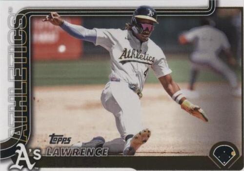 2025 Topps Series 1 Lawrence Butler #106 Athletics Baseball